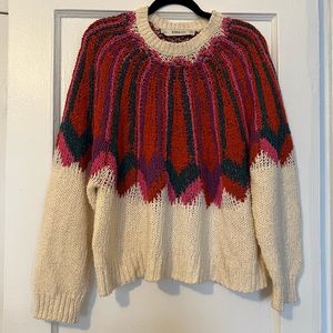 Zara colorful sweater